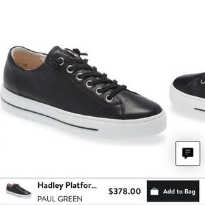 Paul Green Hadley Sneaker, UK5/US 7.5 - worn 1x